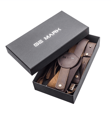 Suspenders Packaging Boxes by Genius Packaging