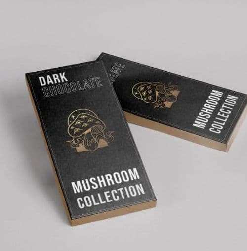 Mushroom Chocolate Bar Packaging by Genius Packaging