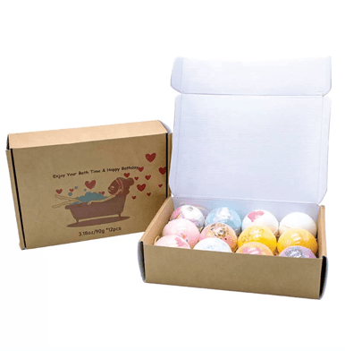 CBD Bath Bomb Boxes by Genius Packaging