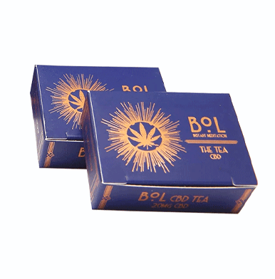 CBD Tea Boxes by Genius Packaging
