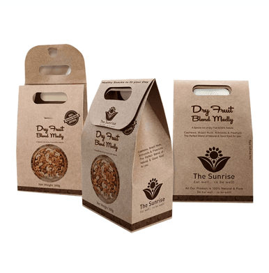 Cashew Nuts Packaging Boxes by Genius Packaging