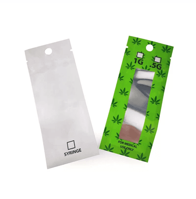 Syringe Mylar Bags by Genius Packaging